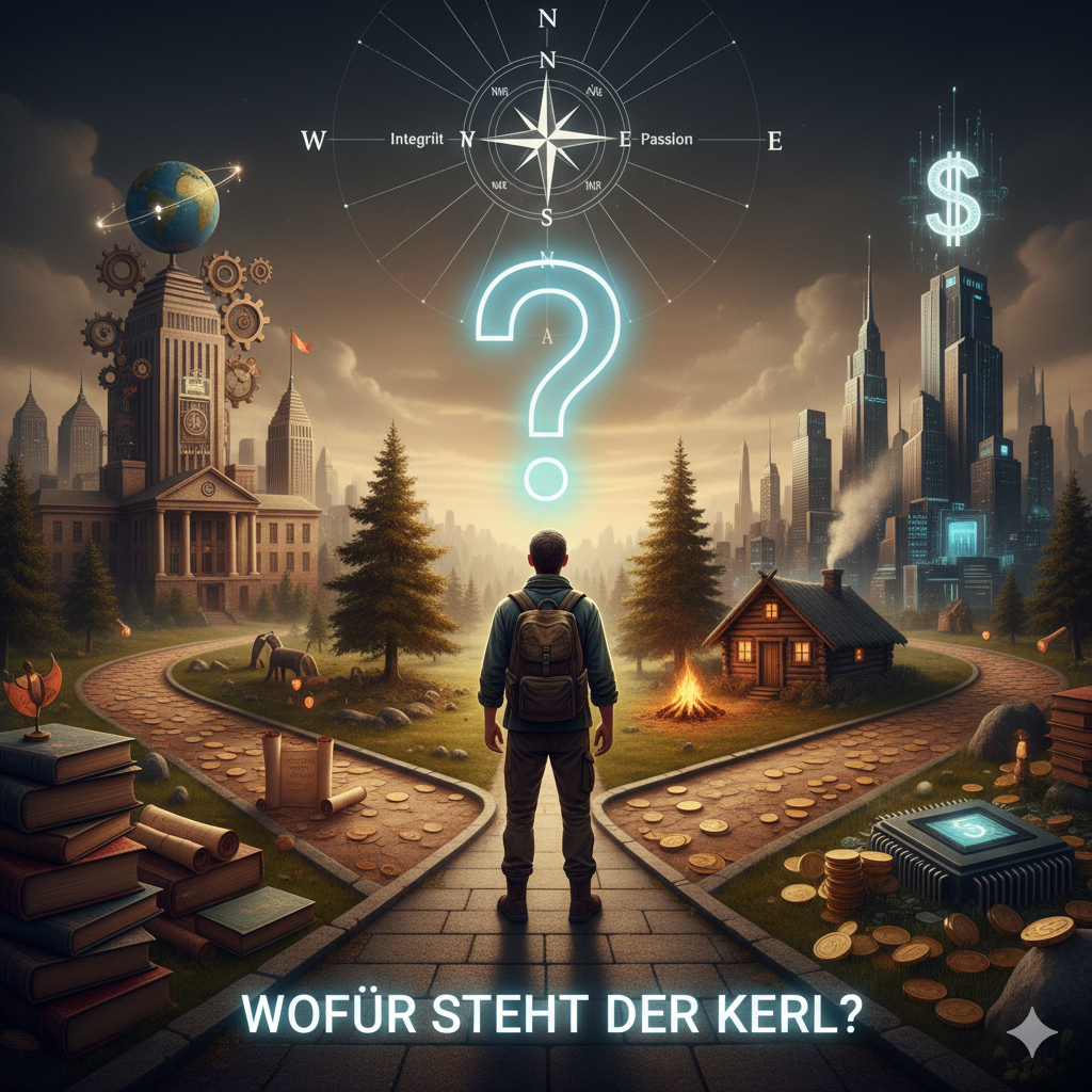 Wofür steht der Kerl?